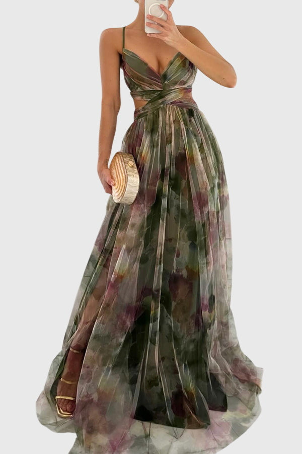 Caroline | Floral Maxi Dress