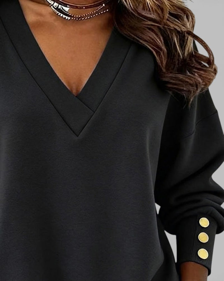 Nerea™ | Blusa elegante de escote en V