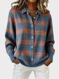 Alba™ | Suéter Retro a Cuadros con Contraste Casual