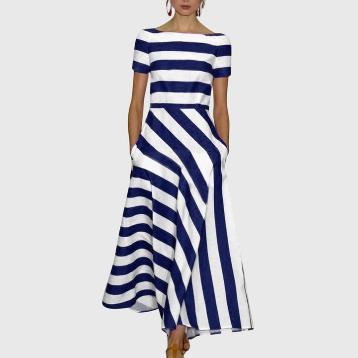 Carly | Vestido Rayado