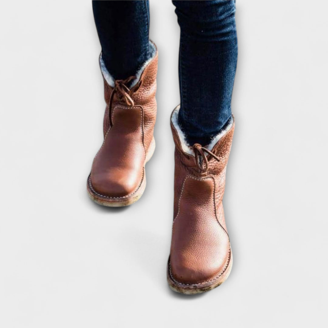 Teresa — Botas Impermeables con Forro de Lana