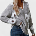 Inés™ | Suéter chic de mujer con estampado floral