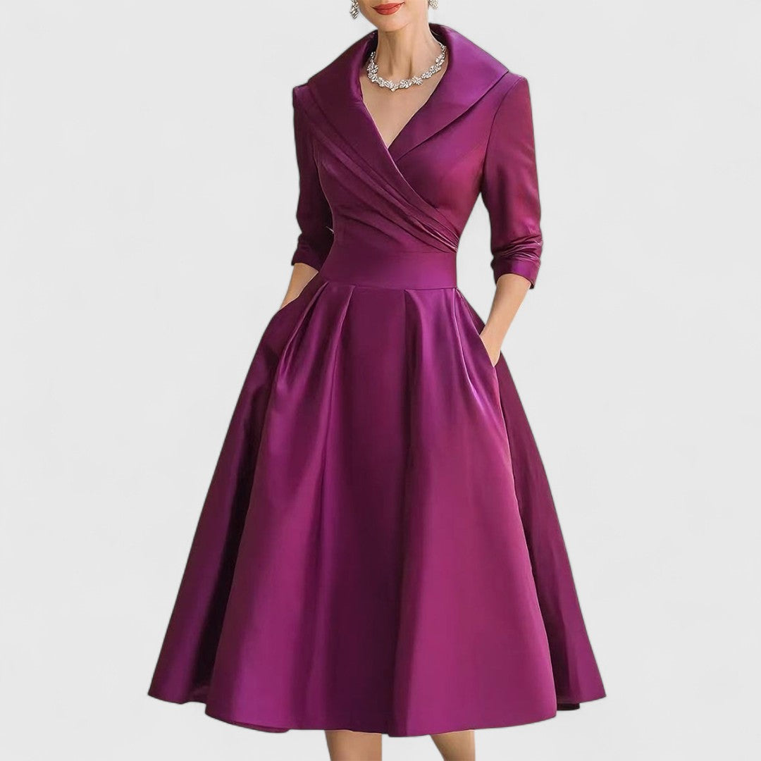 Nicole | Elegante Vestido Midi