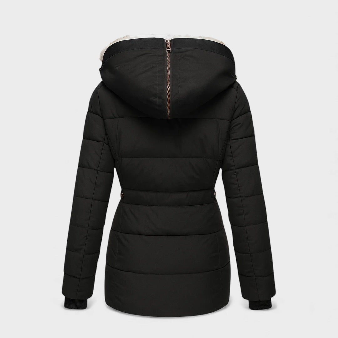 Alba™ | Abrigo de invierno con forro de pelo