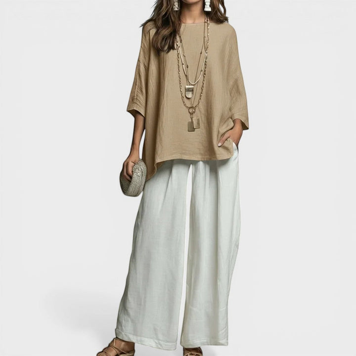 María™ | Conjunto de lino elegante