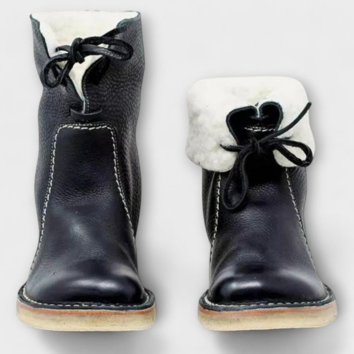 Teresa — Botas Impermeables con Forro de Lana