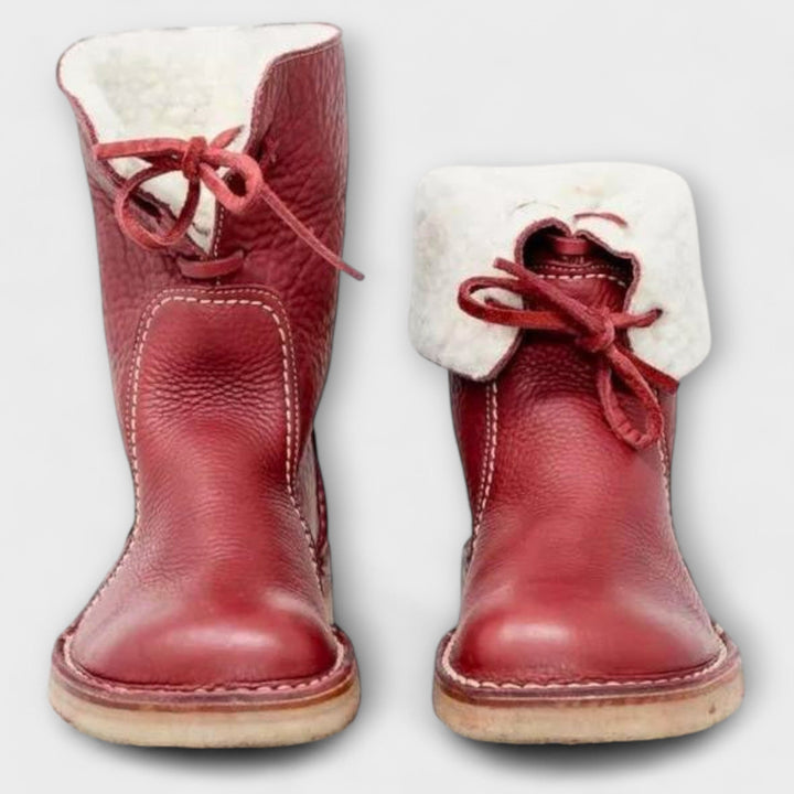 Teresa — Botas Impermeables con Forro de Lana