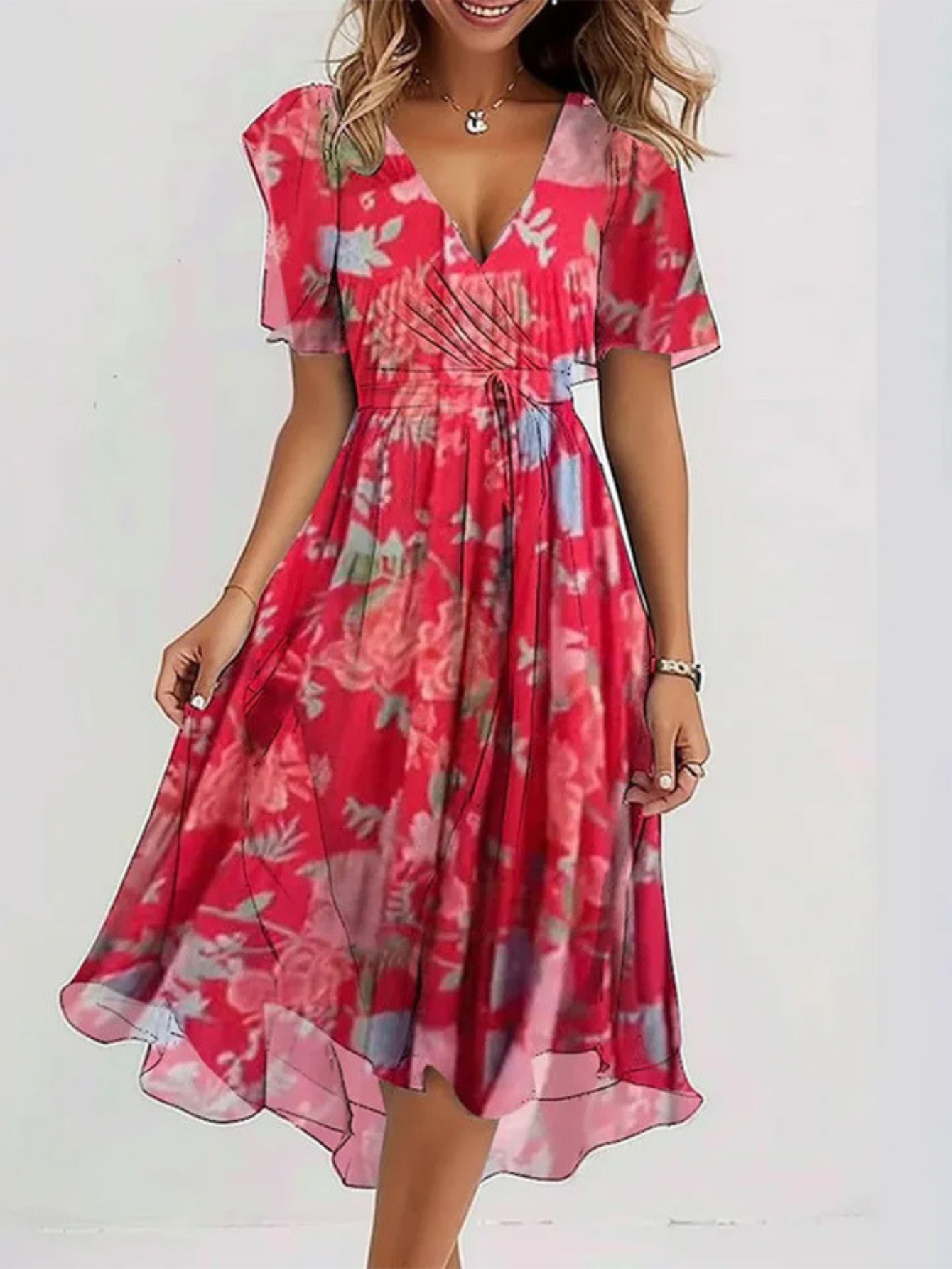 Matilda | Vestido de verano con cobertura de vientre
