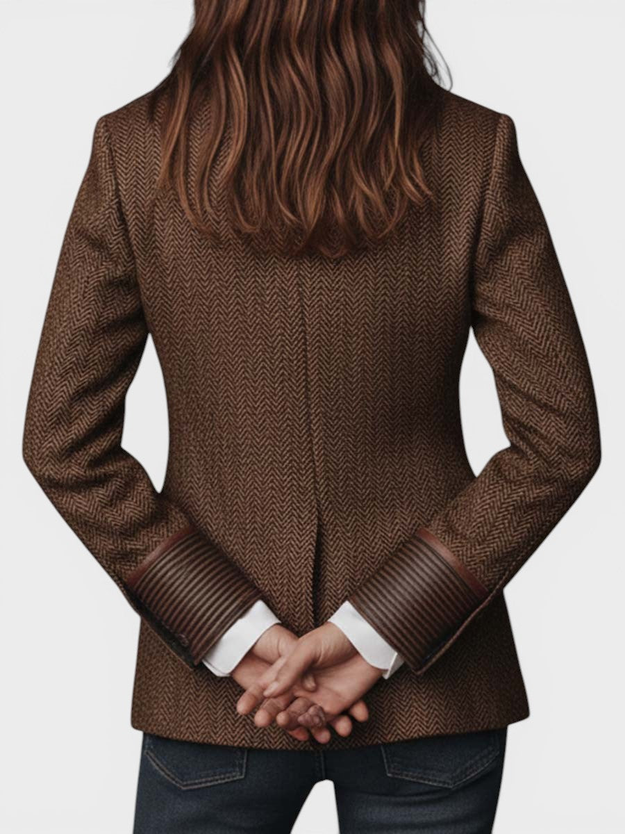 Teresa™ | Blazer de tweed elegante