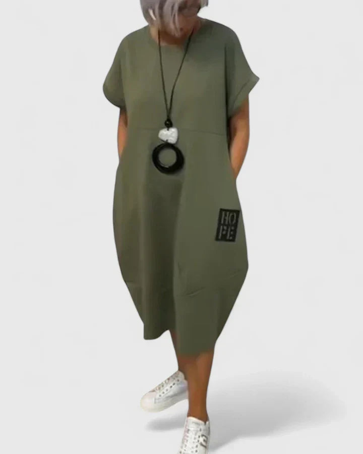 Thalyssiah | Vestido Midi Confortable