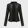 Verónica™ | Chaqueta de cuero casual