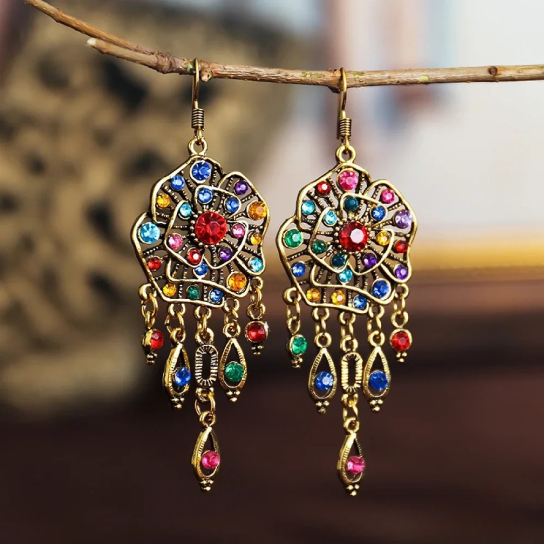 Pendientes Mandala Vintage Multicolor