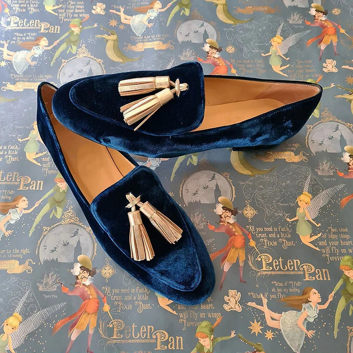 Celestia - Mocasines Elegantes con Flecos