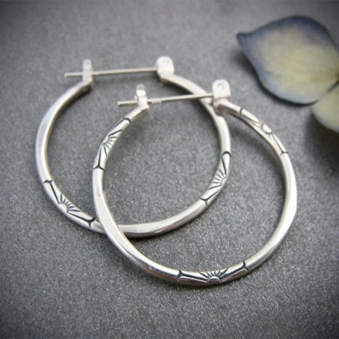 Pendientes Aros Clásicos de Plata