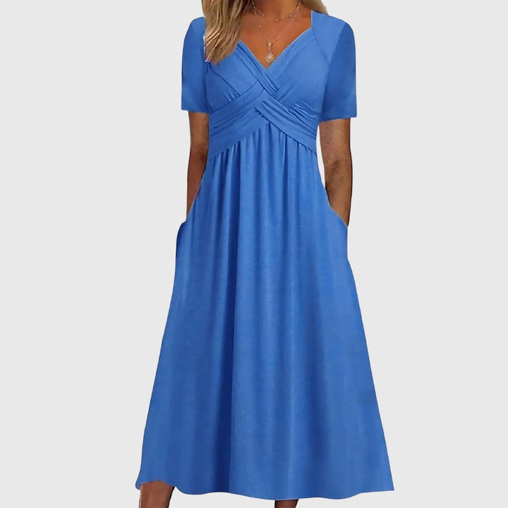 Viola | Vestido Midi con Control de Abdomen