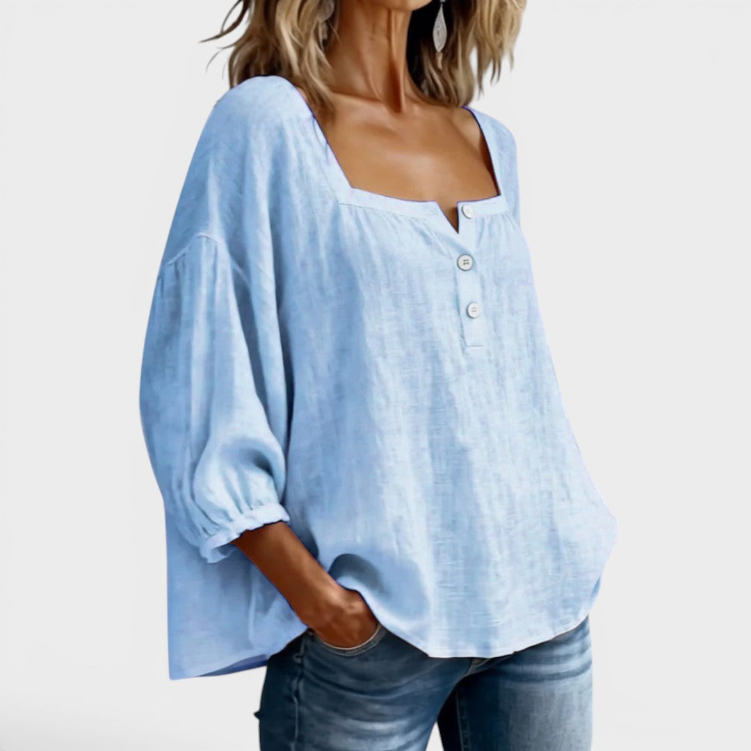 Elena™ | Blusa casual elegante
