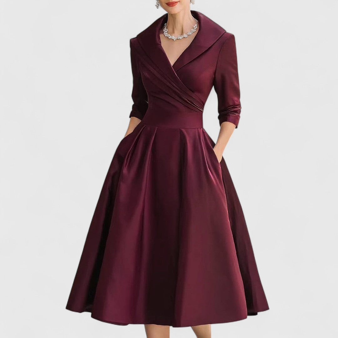 Nicole | Elegante Vestido Midi