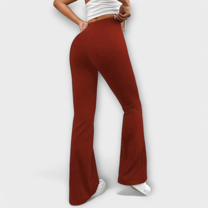 Camille | Pantalón Relajado con Piernas Acampanadas