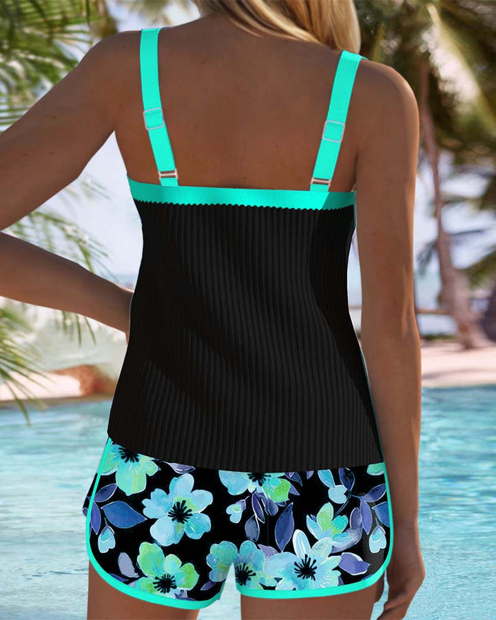 Sara - Elegante tankini de dos piezas