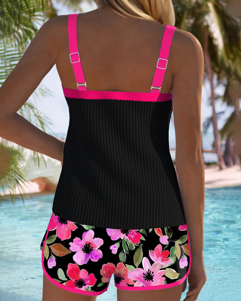 Sara - Elegante tankini de dos piezas