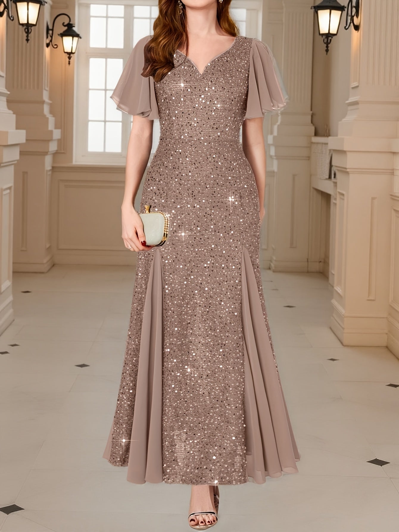 Clara | Vestido de Noche Clásico para Celebraciones