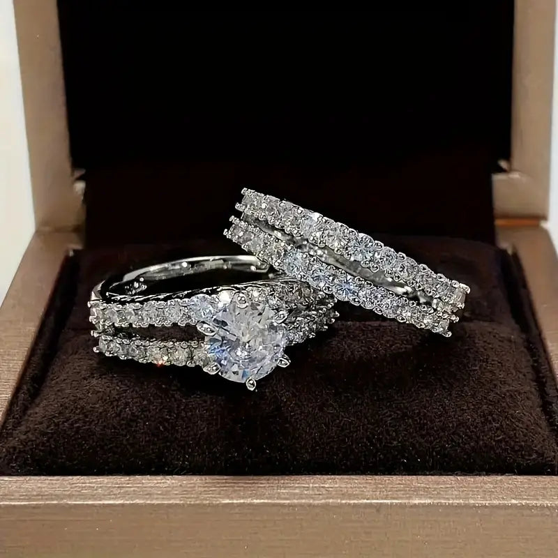 Conjunto de anillos Éclat Éternel