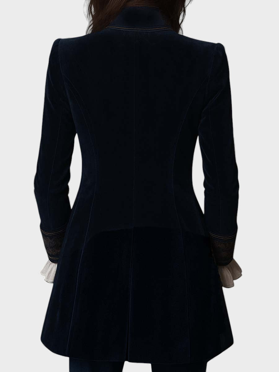 Nuria™ | Chaqueta de Veludo Elegante