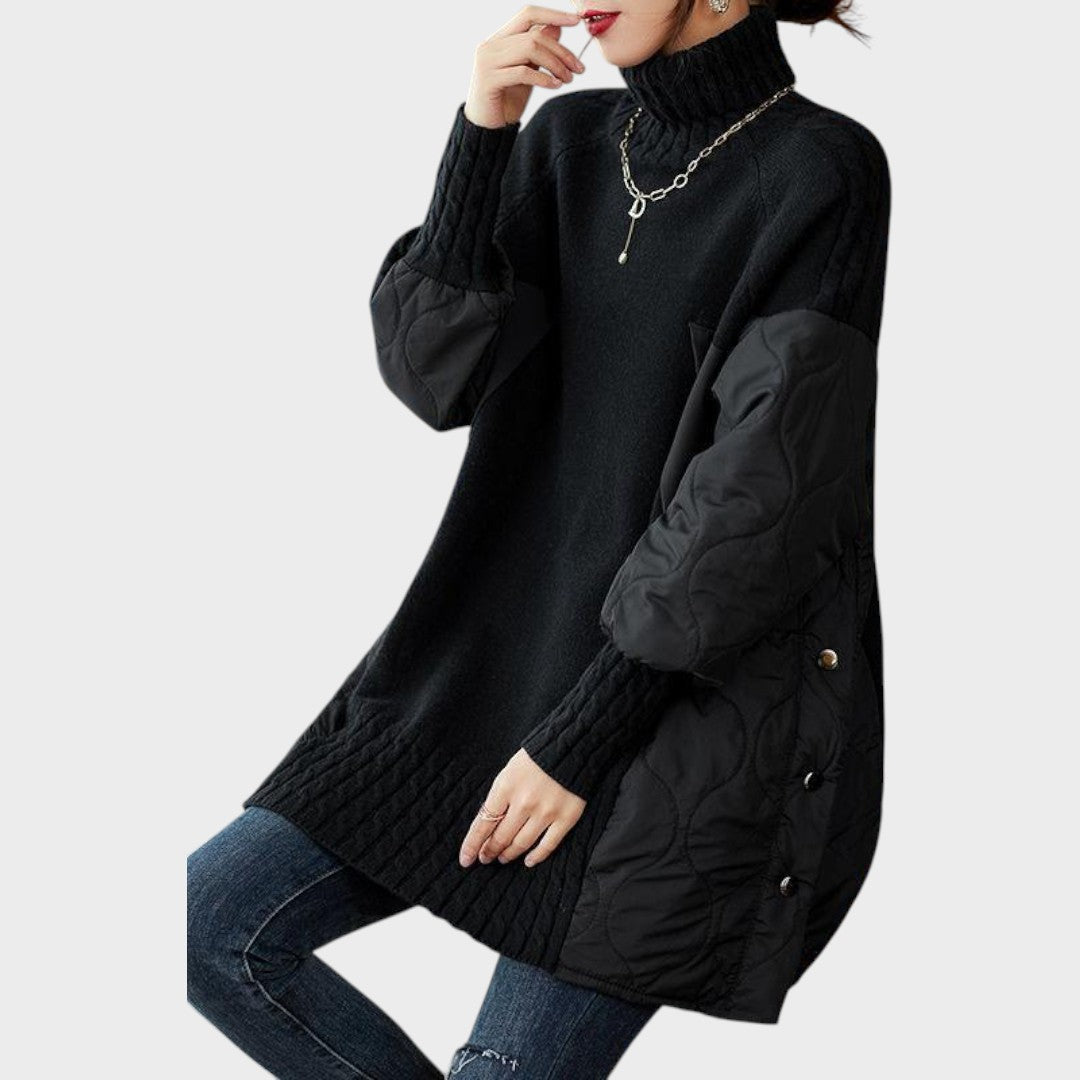 Sarah™ | Oversize de Cuello Alto