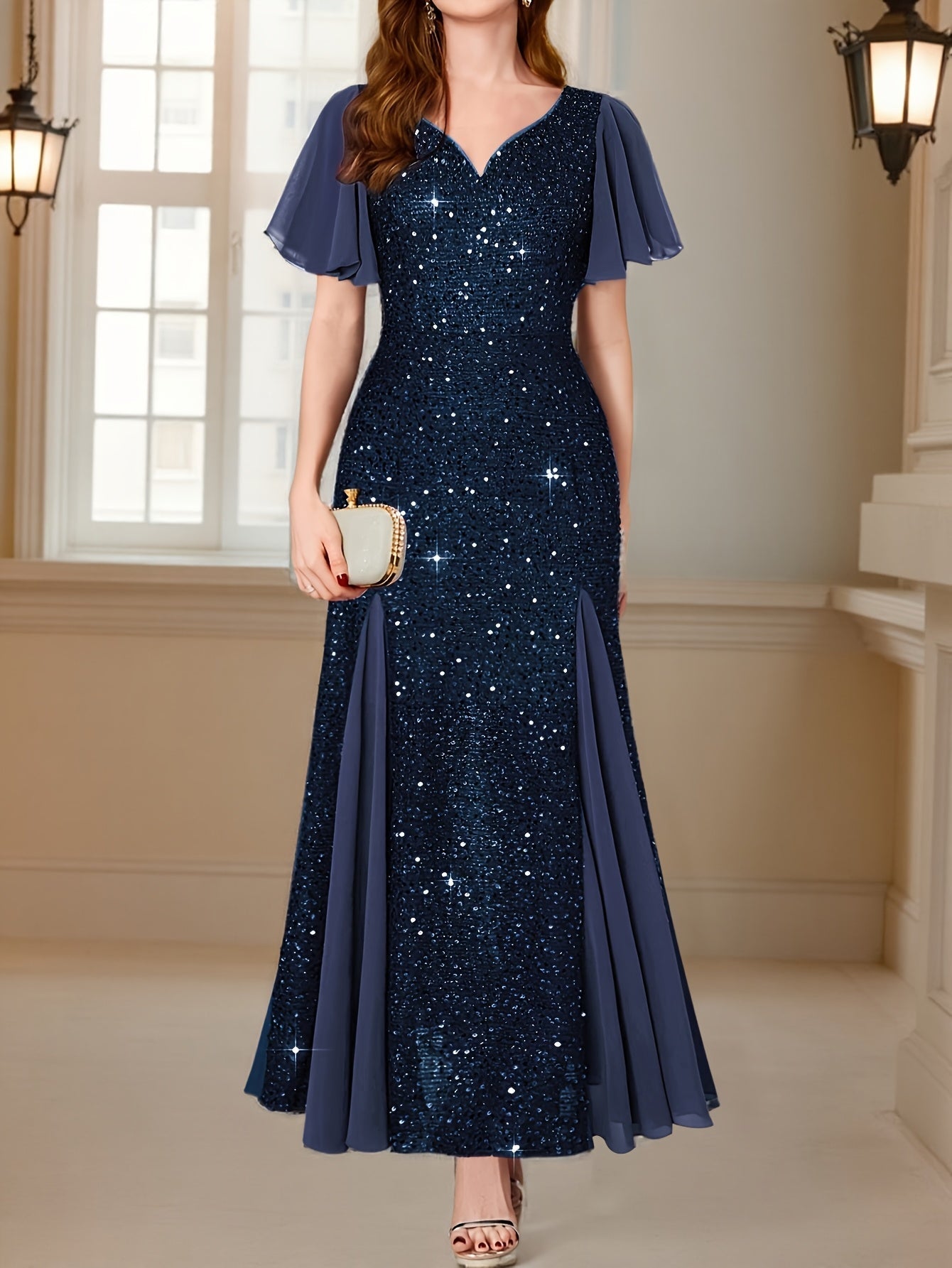 Clara | Vestido de Noche Clásico para Celebraciones