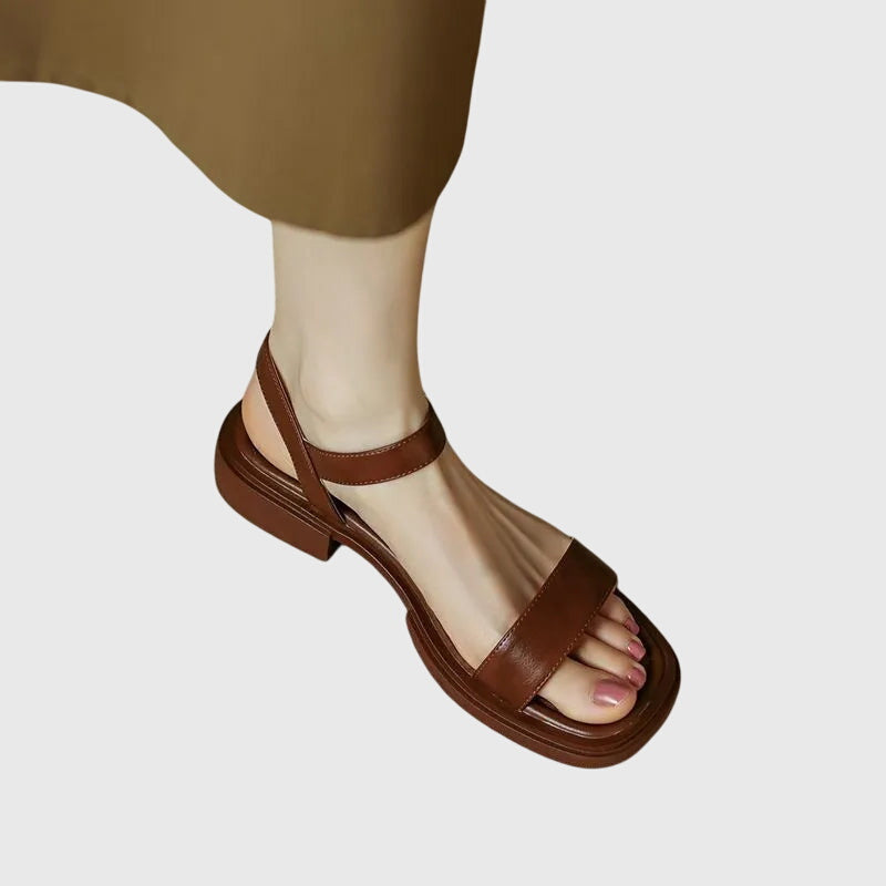 Celestia | Sandalias Ortopédicas de Cuero