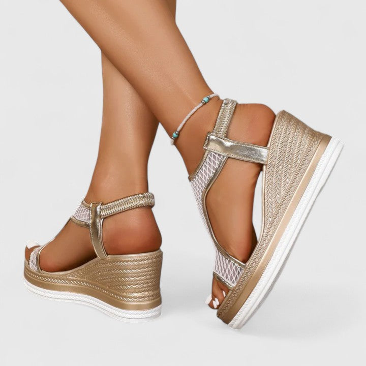 Jessica | Sandalias Orthopédicas con Tacón Aumentado