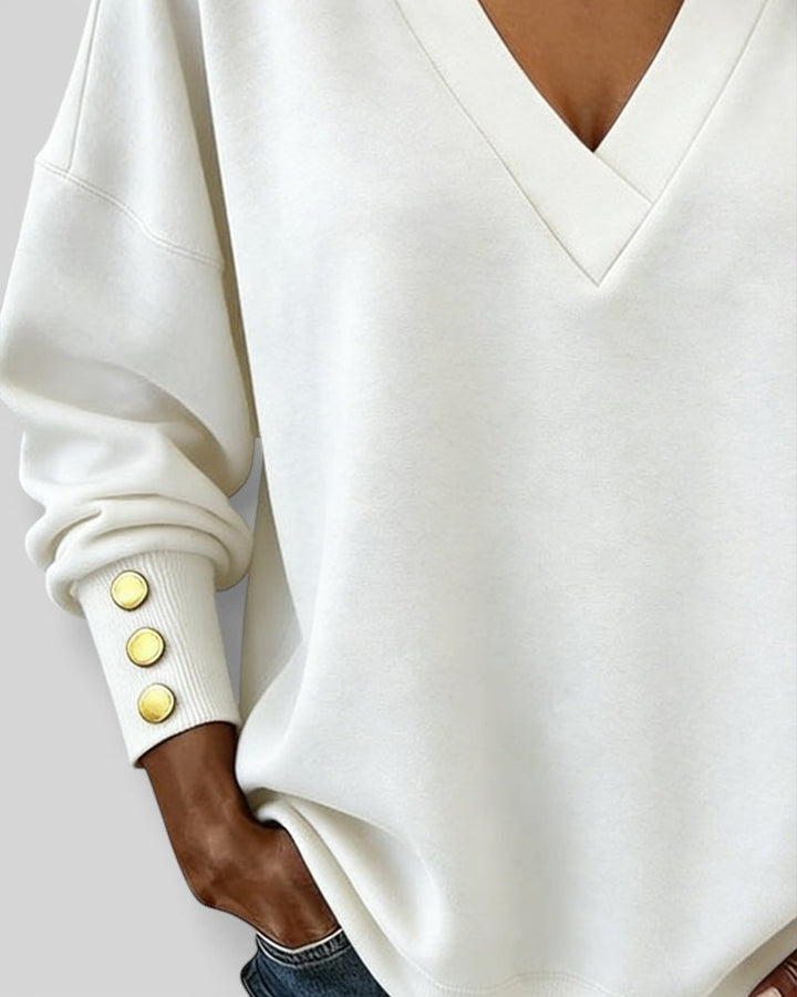 Nerea™ | Blusa elegante de escote en V