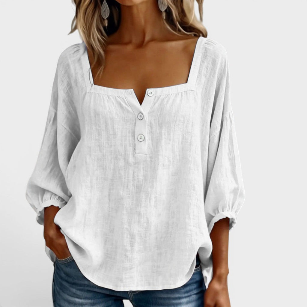 Elena™ | Blusa casual elegante
