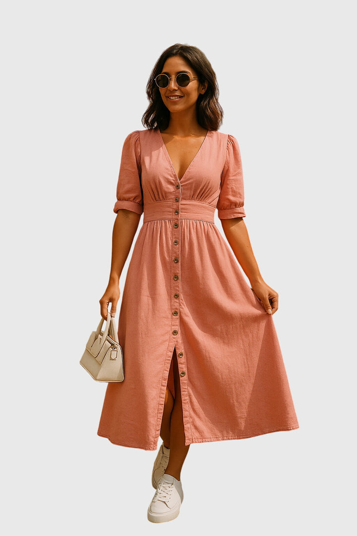 Jacqueline | Vestido de Jean Elegante