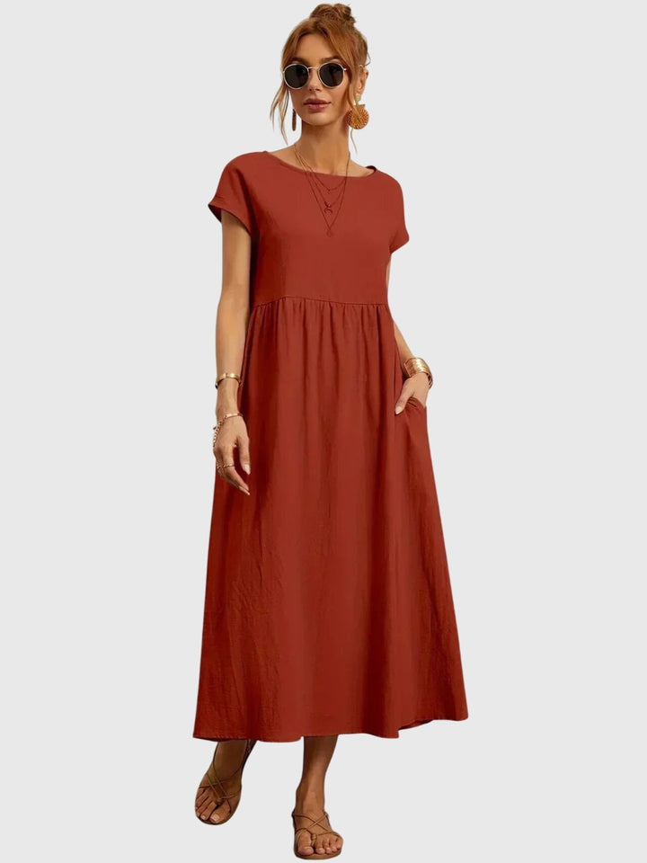 Giselle | Vestido Casual con Bolsillos