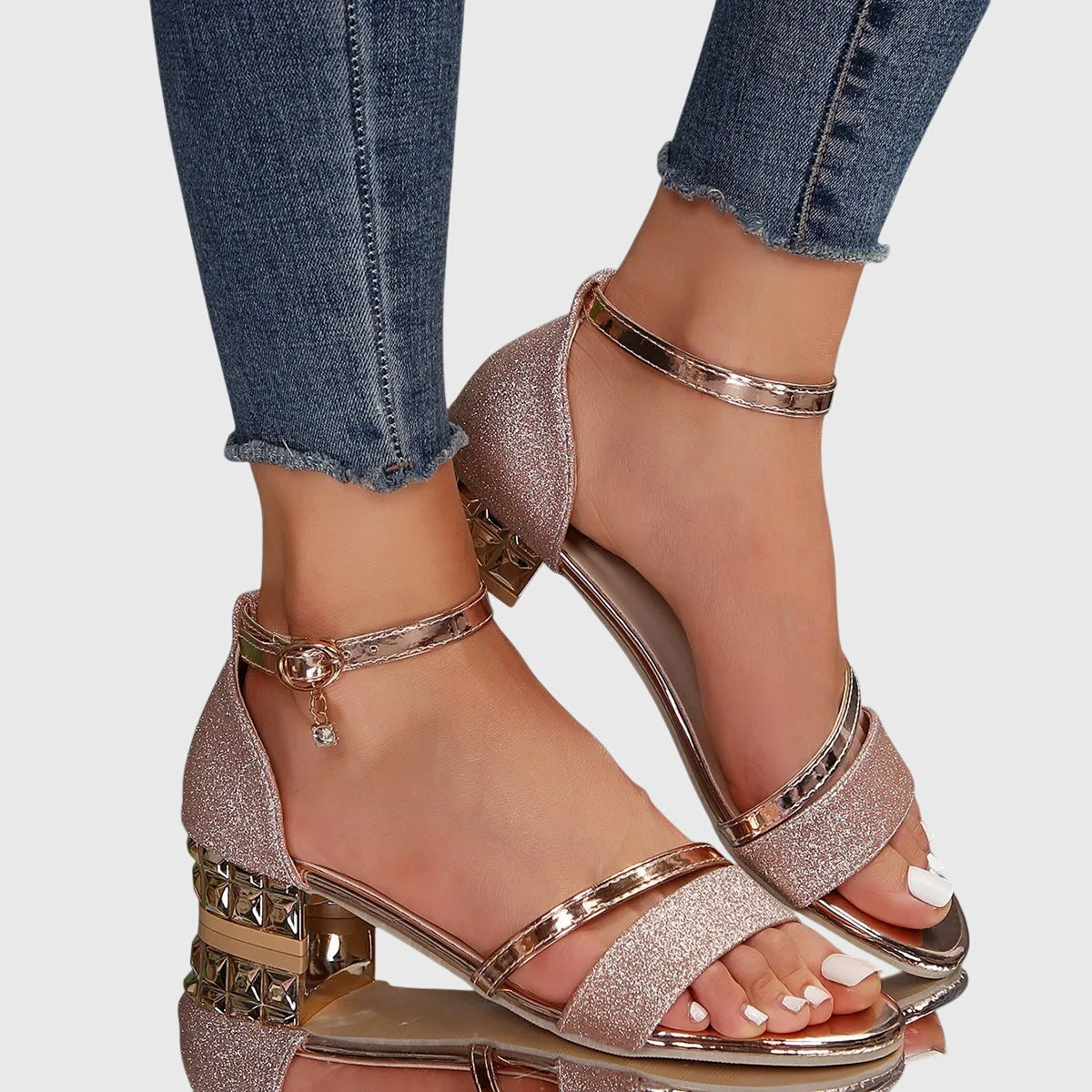 Alison | Sandalias de Tacón Ortopédicas