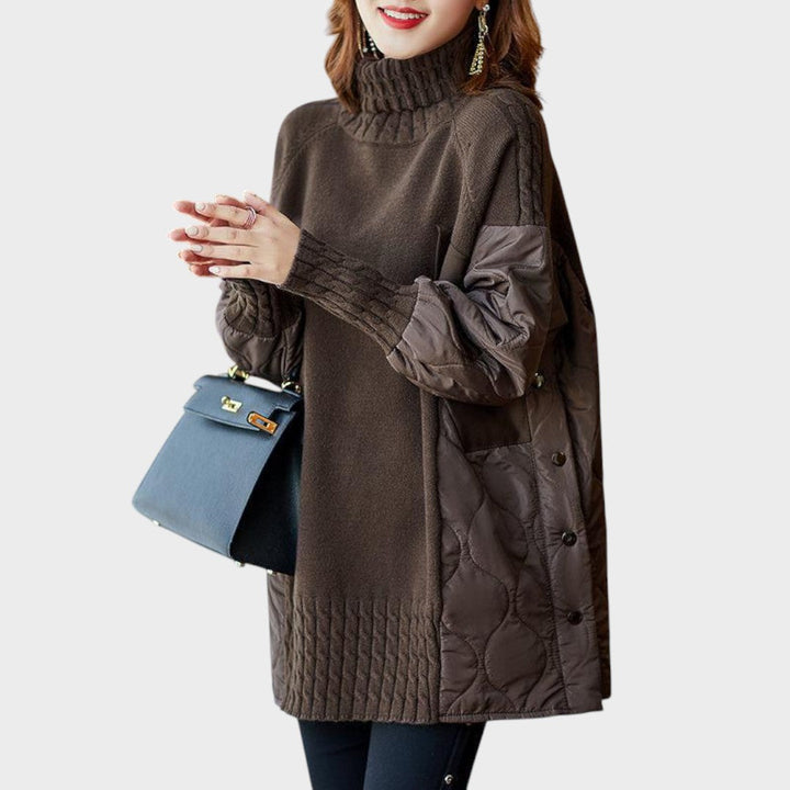 Sarah™ | Oversize de Cuello Alto