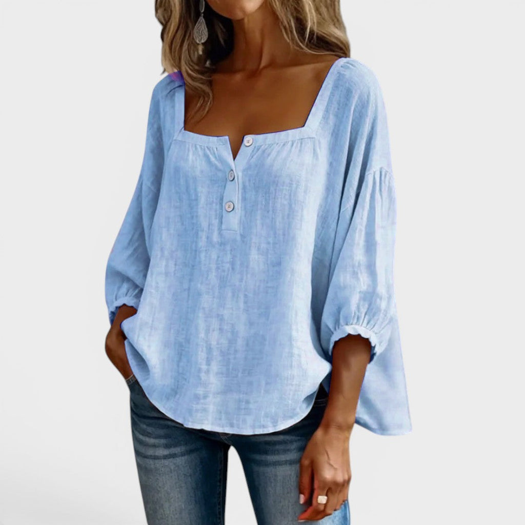 Elena™ | Blusa casual elegante
