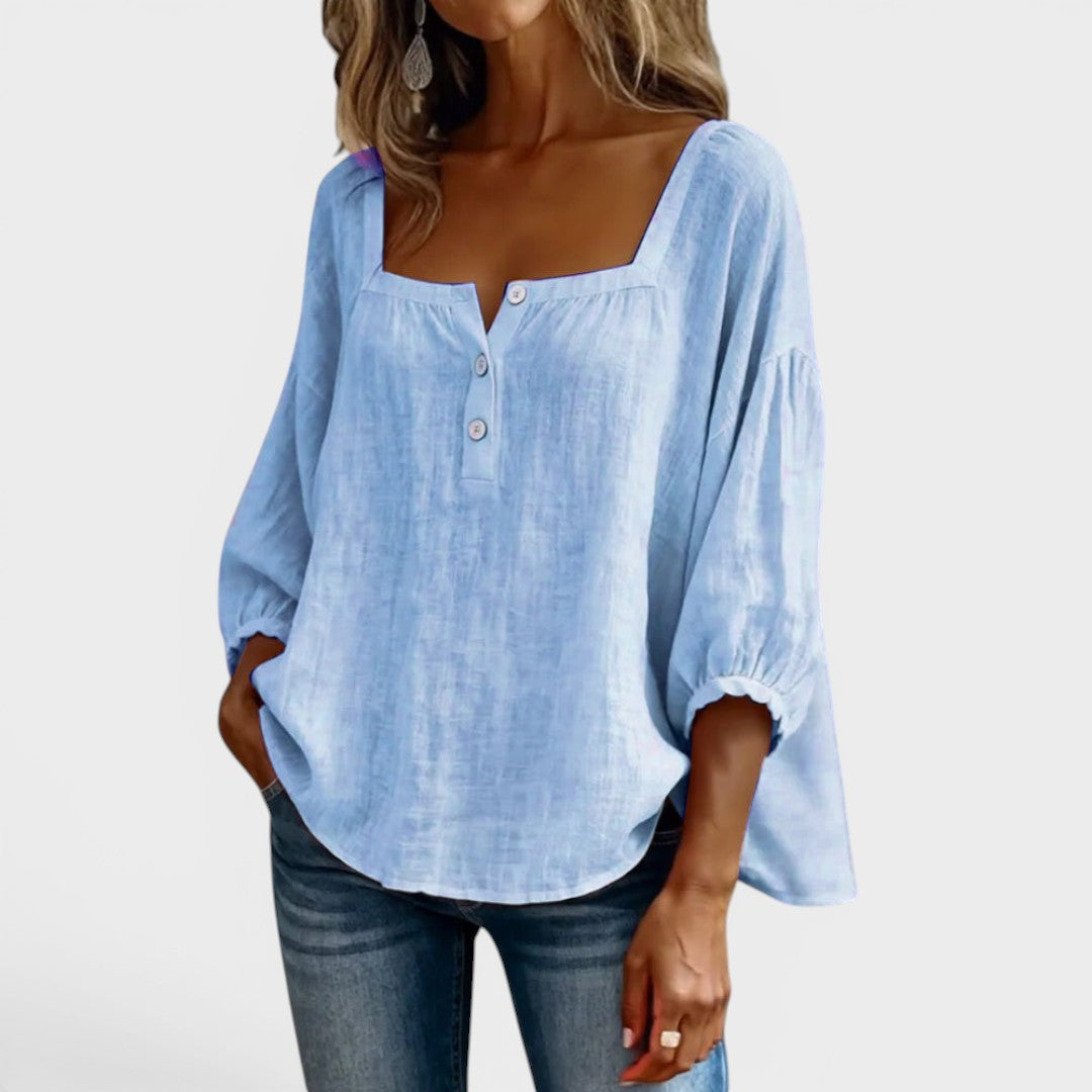 Elena™ | Blusa casual elegante