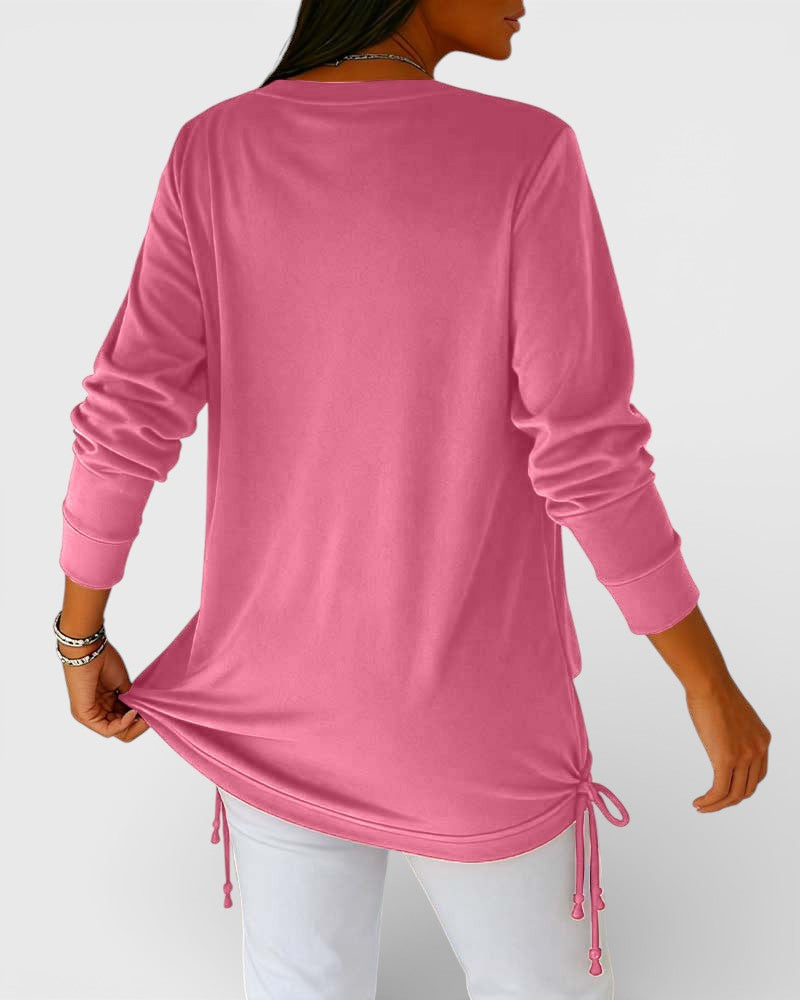 Lucía™ | Top bicolor de lentejuelas premium