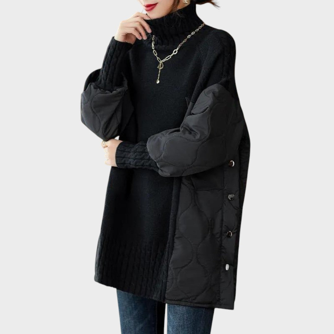 Sarah™ | Oversize de Cuello Alto