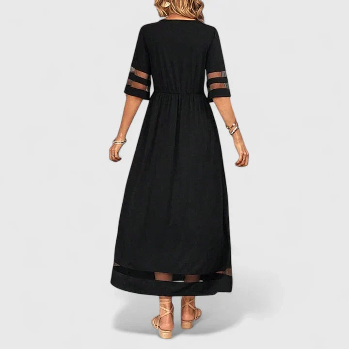 Delymarina | Vestido Midi Elegante