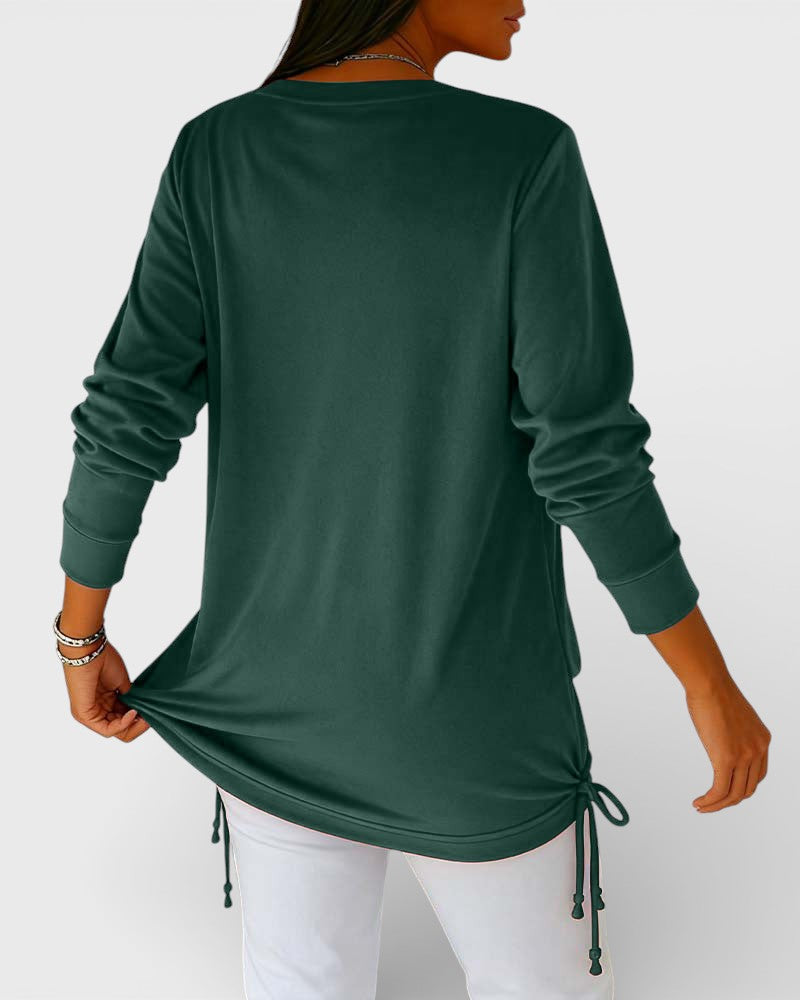 Lucía™ | Top bicolor de lentejuelas premium