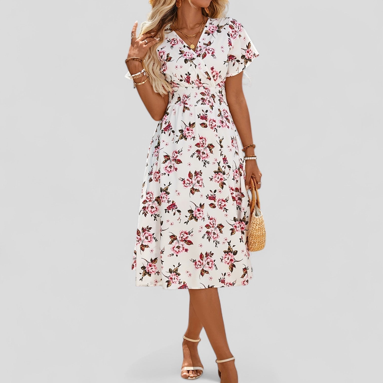 Gretalise | Vestido Midi de Verano Confortable