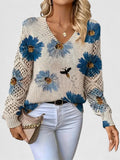 Antonia™ | Jersey elegante con estampado floral