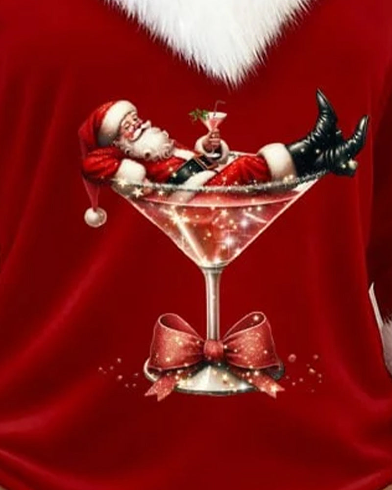 Estrella™ | Top navideño de terciopelo