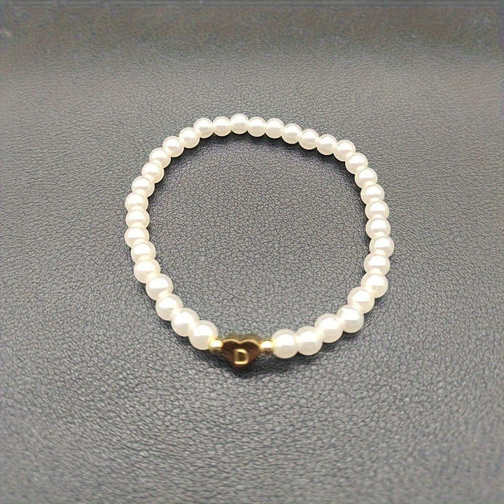 Pulsera Chic con Inicial en Corazón (A–Z)