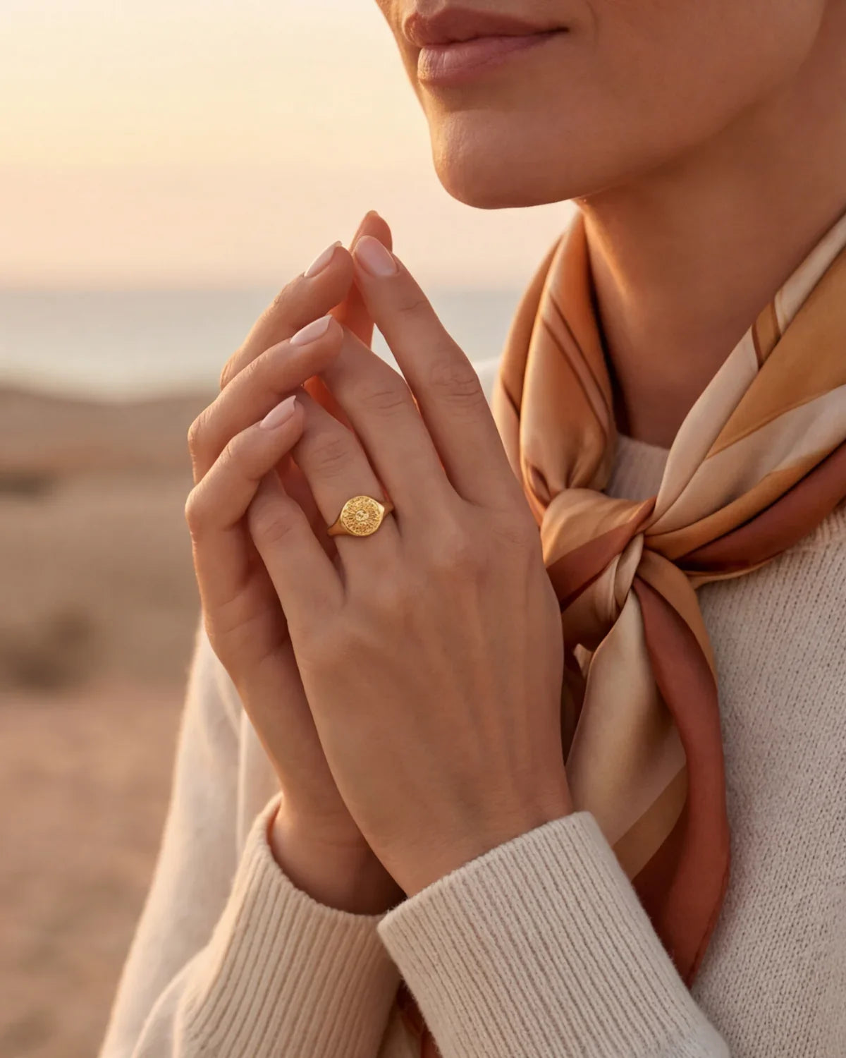 Abigaël | Anillo inspirado en el sol