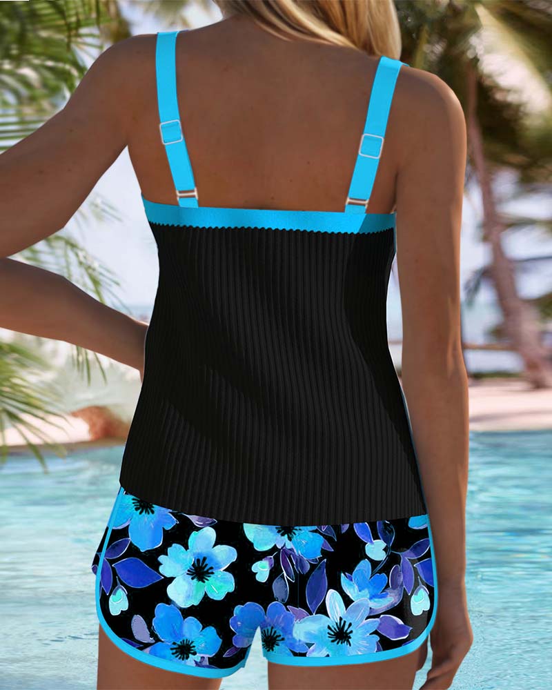 Sara - Elegante tankini de dos piezas