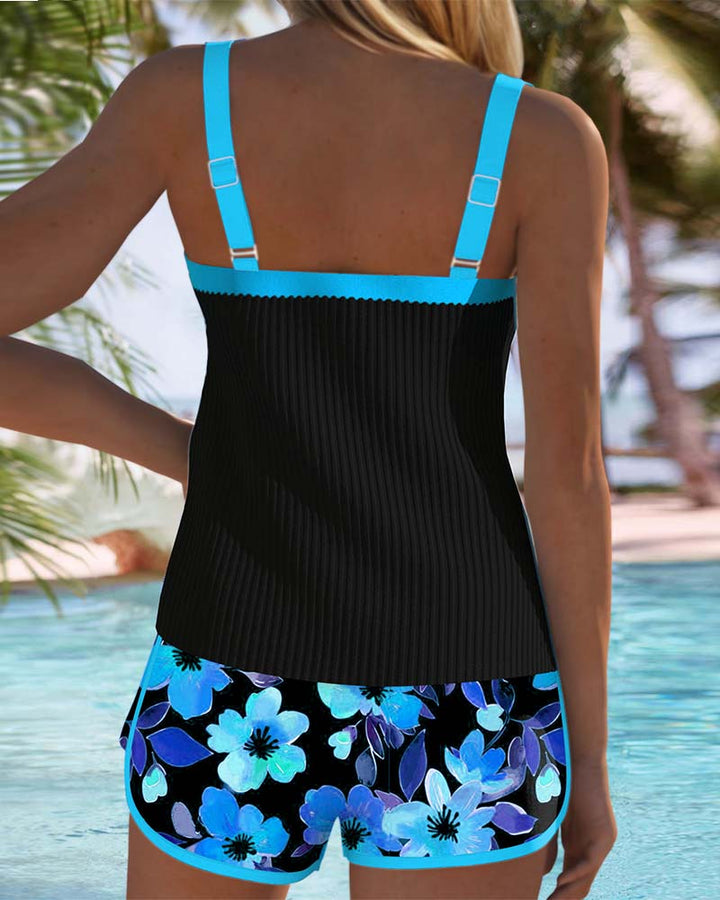 Sara - Elegante tankini de dos piezas